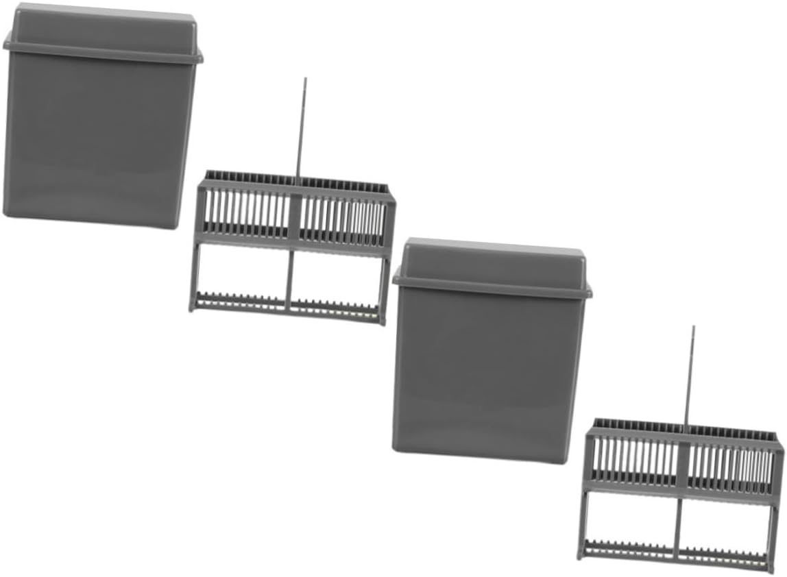 2sets Microscope Slides Staining Rack and Jar Kit Staining Jars for Laboratory Use for and Stable Design for Teaching and Research