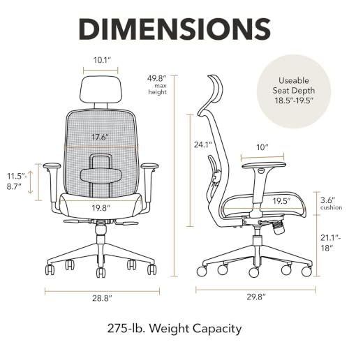 Image of HON Altern Ergonomic Office Chair, Office Desk Computer Chair, Ruby