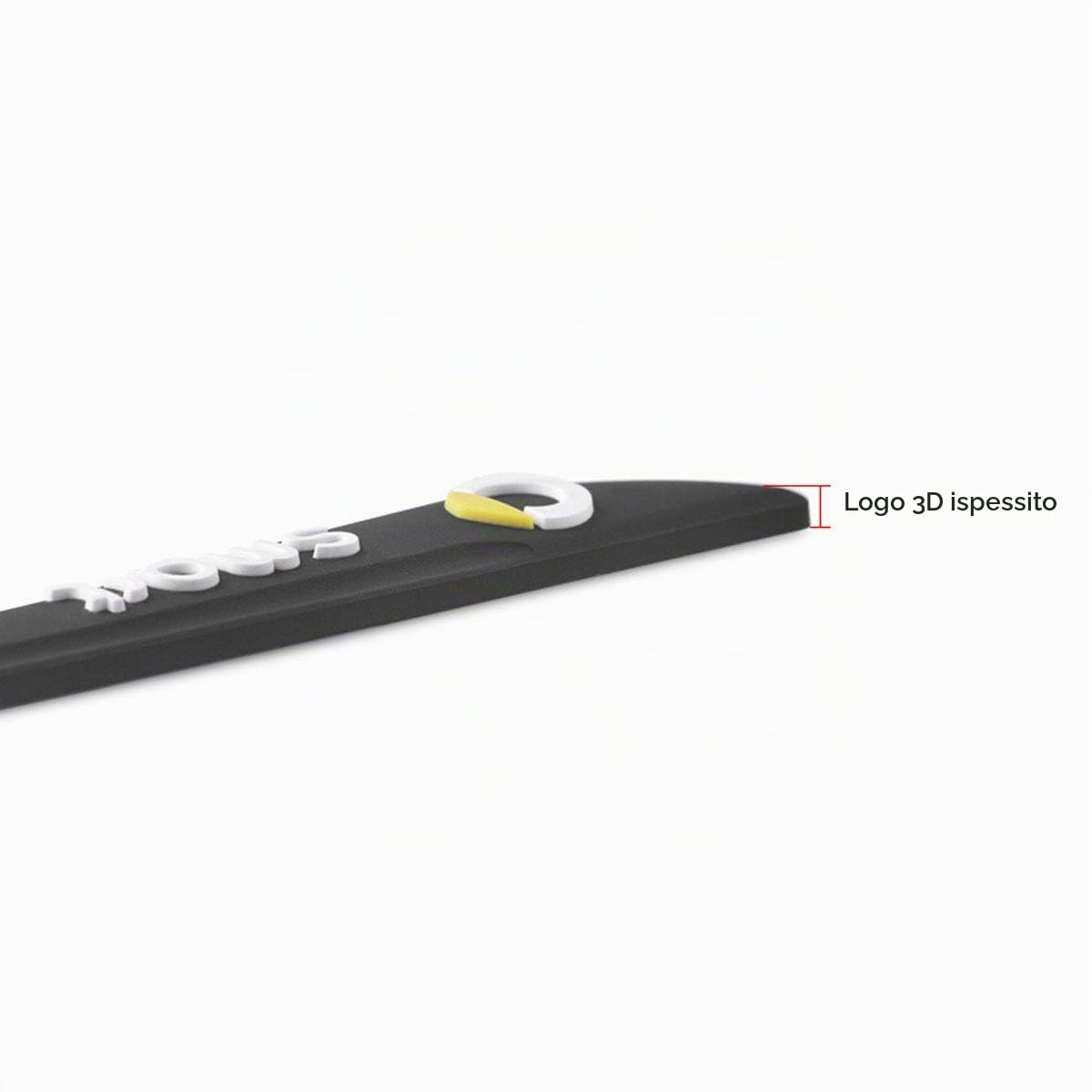 SHIFENG Adesivo Protettore Anti Collisione per Portiera Auto Per MB Smart 450 451 453 Fortwo Forfour Strisce Decorative Esterne Trim Confezione da 2 (Nero)