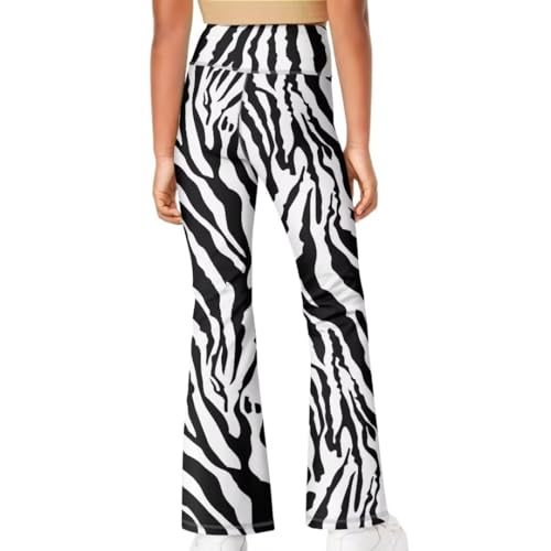 Image of Girls Flare Leggings 5-14T Cute Bell Bottoms for Girl Yoga Pants for Gym