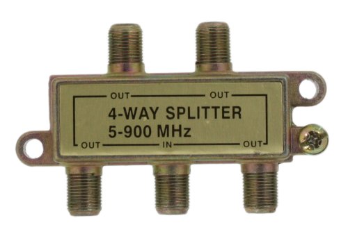 Leviton 40987-4 Four Way Splitter, 4-Way