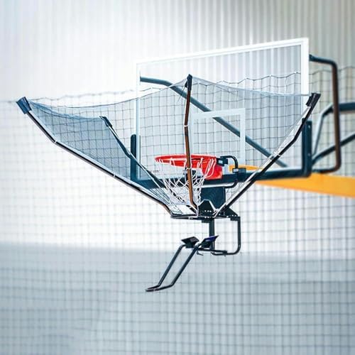 Basketball Return Net - Enhances Shot Training Efficiency Ideal for Outdoor Hoops in Parks and Gyms