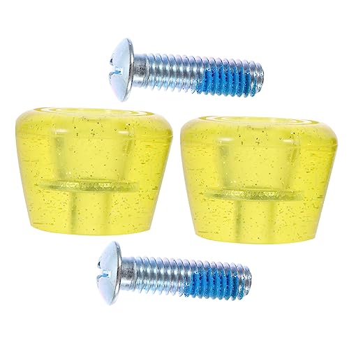 YARNOW Roller Skates Accessories 1 Pair Replaceable Toe Stoppers Portable Skate Plugs for Skating Safety