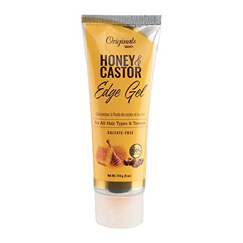 Africa'S Best Originals Honey & Castor Edge Gel 4 Oz