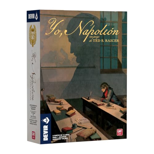 Devir - Yo, Napoleón | Juego de Mesa en Solitario de Estrategia histórica y gestión política | Cartas, campaña narrativa, Decisiones y Conquista de Europa | Versión española