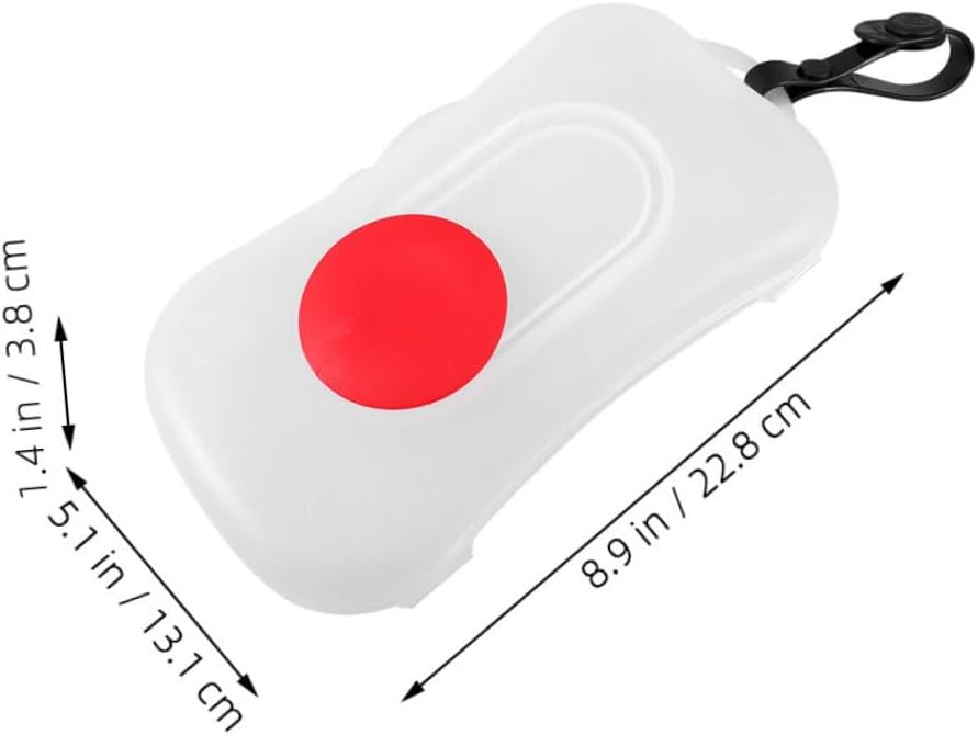 2Pcs Portable Wipes Dispenser with Silicone Straps Tissue Box Holder for Wipes Convenient and Lightweight Wipe Storage for Travel and Diaper Bags