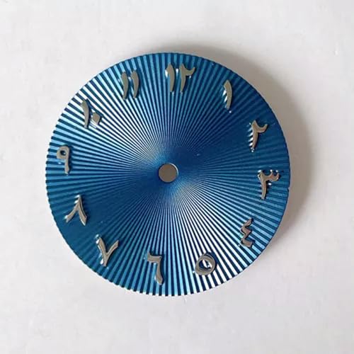 Suitable for NH35 NH36 Movement 28.5mm Dial Plate Watch ory Fashion Dial-Blue