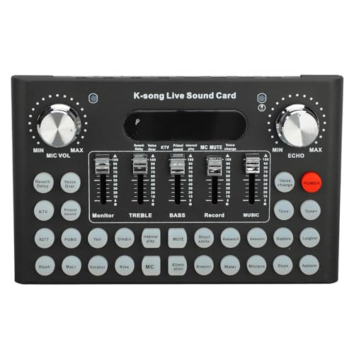 Sound Mixer, 18 Special Effect Buttons Sound Mixing Console for Chatting