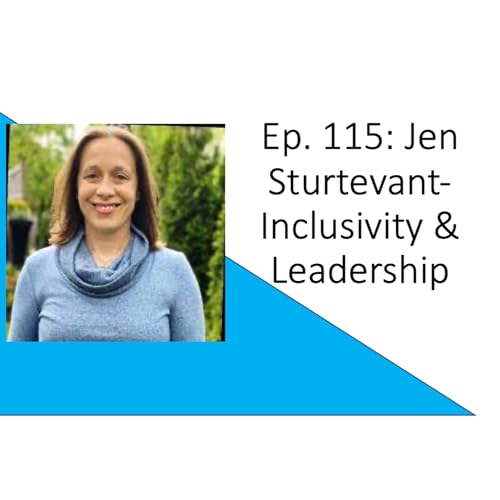 RE-EVAL Ep. 115-Jen Sturtevant-Inclusivity & Leadership Podcast Por arte de portada