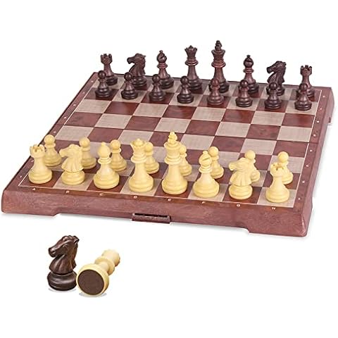 KOKOSUN Magnetic Folding Chess Set for All Cover