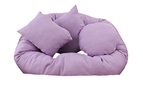 DELEY 4 PC Neonato Cesto di Riempimento Cuscino di...