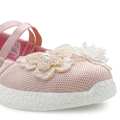 Image of KazarMax Kids Girls Floral Ballet Flat Ballerina