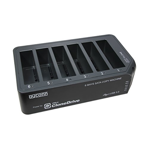 image for Dyconn Dubbler Dock Pro+ USB 3.0 6-Bay 1:5 Hard Drive Duplicator 2.5/3