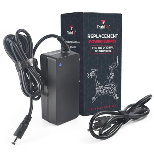 TrubliFit Power Supply Charger Replacement for The Original Peloton Bike 12V 4.17A - UL Listed AC Adapter Compatible with OG Peloton Bike - Power Cord (Does NOT fit The Peloton Bike+)