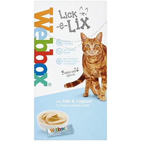 Webbox Milk & Yoghurt Lick-e-Lix Treats for Cats Cover