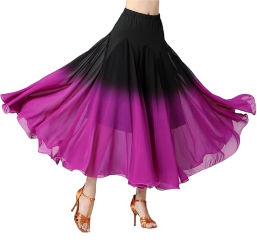 Jupe longue danse orientale fluide multicolore toutes tailles pour femme