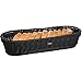 Saleen 2038887 Corbeille à baguette ca. 40x16x8 cm en noir