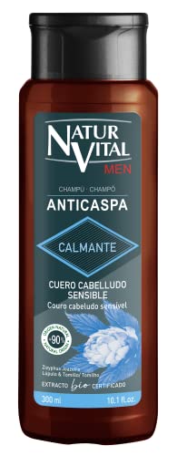 NaturVital Champú Anticaspa Calmante para Cabello Normal - 300 ml