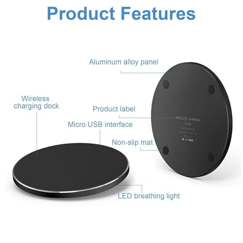 Chargeur sans Fil 20W Rapide Magnétique Chargeur Induction Charger Wireless Charger Compatible avec iPhone16 15 14 13 12 11 Pro Max Plus Samsung Galaxy S24 S23 S22 S21 S20 – Image 4