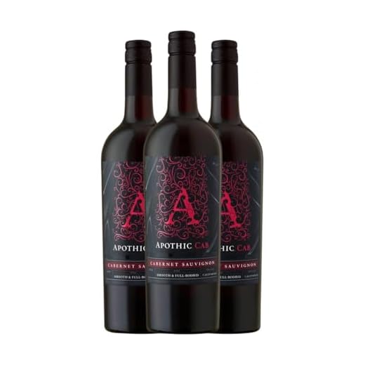 Apothic California 75 cl Vino tinto (Caja de 3 Botellas de 75 cl)