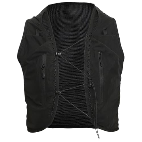 Gilet d'hydratation course à pied sans frottement, sac à dos 12 poches polyester vélo L