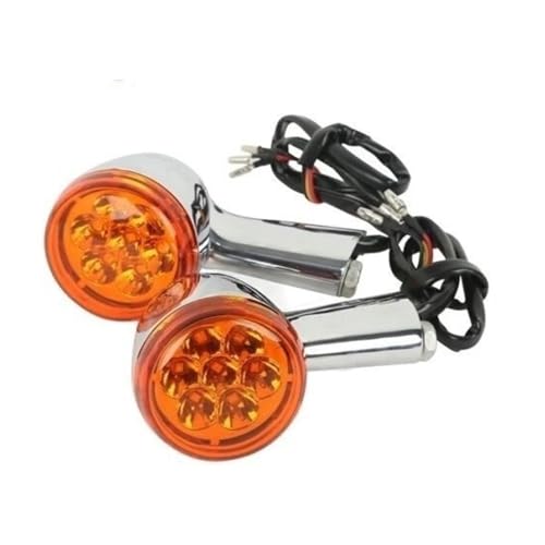 Clignotant LED ambre pour moto Sportster XL 883 et 1200 de 1992 à 2016