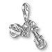Produktbild Melina Damen-Charm Anhänger Chopper Motorrad 925 Sterling Silber 1801156