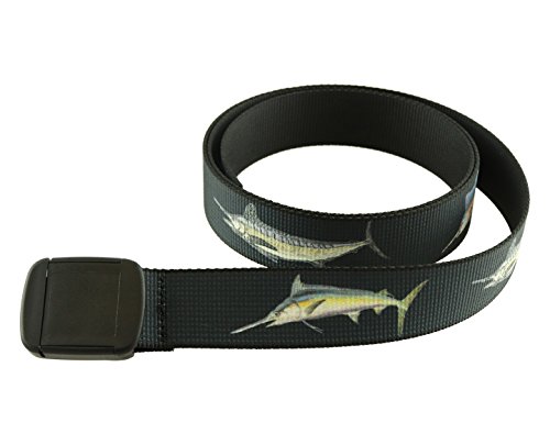 Thomas Bates Hiker Belt Saltwater Fish Patterns (Billfish Slam)3