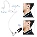 Gejoy 2 Pieces Playing Cosplay Includes Earpiece Earplugs Acoustic Tube Headset and Sunglasses (Black Glasses Frame)