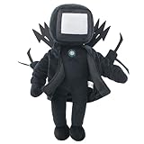 BUYMENOW Toilet Man Plush - Upgraded Titan TV Man Plush Toy - Collectibles for Kids and Fans