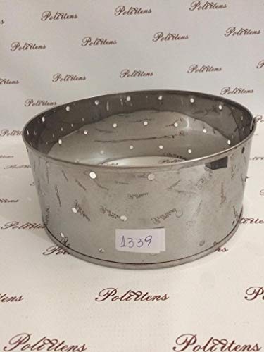 Forma Redonda Inox Para Queijo Branco Minas 1,5 Kg Malta