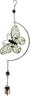 SECFOU 1 Peça Sinos De Vento Ao Ar Livre Libélula Sinos De Vento Animais Sinos Retro Sino De Vento Luminoso Pingente De Sino De Vento Pendurado Sino De Vento Pingente De Sino De Vento