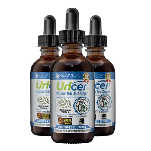 Uricel The Best Uric Acid Support Formula - High Potency Advanced Key Ingredients Designed to Support Healthy Uric Acid Levels with Tart Cherry, Celery Seed and More Uricel The Best Uric Acid Support Formula - High Potency Advanced Key Ingredients Designed to Support Healthy Uric Acid Levels with Tart Cherry, Celery Seed and More