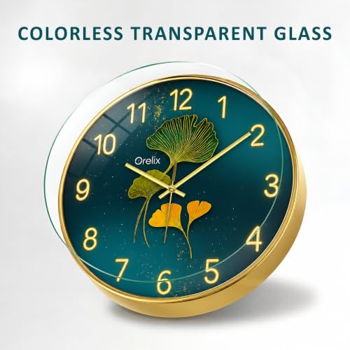 Image of Stylish Designer Modern Wall Clock for Living Room | Unique Wall Watch for Bedroom, Office, Kitchen and Hall | Elegant Decorative Clock for Home Decor, Luxury Wall Decoration Accessories | Movement | Unique Round Watch Wall Clock for Living Room, Office, Home Decor, Kitchen