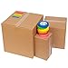 Craftzilla Colored Masking Tape - 6 Color Masking Tape Rolls - 990 Feet x 1 Inch Painters Tape - Colored Painters Tape Assortment - Painter Tape - Craft Tape - Labeling Colorful Masking Tape