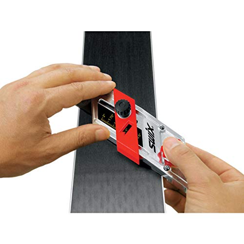 image for Swix Adjustable Aluminum Base Edge File Guide (0.5-2 Degrees) for Skis