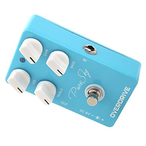 Overdrive Pédale Guitare Électrique Effet True Bypass EQ Accessoires pour Instruments de Musique Bleu - Les Beatles, Paul McCartney, John Lennon, RIngo Starr, George Harrison Overdrive Pédale Guitare Électrique Effet True Bypass EQ Accessoires pour Instruments de Musique Bleu – Image 6