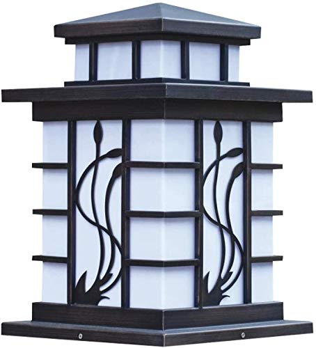 MYPNB Solar light Decking Patio Lighting Outdoor Lighting Landscape Light Outdoor Fixtures Solar Pillar Light Park Home Outdoor Door Post Light Garden Light DualPurpose Wall Light