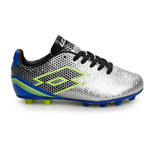 Lotto Spectrum Fg Silver/Blue Soccer Shoes 9