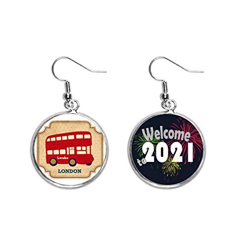 Pendientes de autobús de Londres para tus looks urbanos diarios