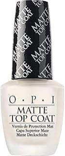 OPI Nail Polish Top Coat, Matte Finish, Seals in Color, Prevent Scratches or Chipping, Up to 7 Days of Wear, 0.5 fl oz