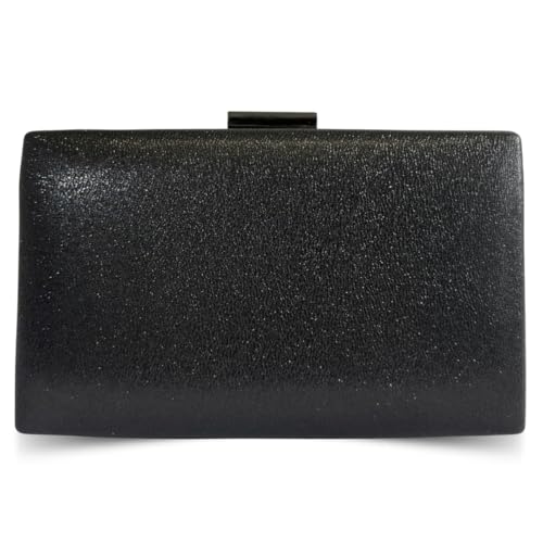 Bolsa Clutch Festa Casamento Carteira De Mão Luxo Márcia (Preto)