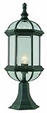 TRANS GLOBE Lighting TG4182 RT One Postmount Lantern Outdoor-Post-Lights, 21-Inch, Multi