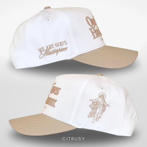 Image of Vintage Faith & Forever Trucker Hat | Men & Women | Christian Cross Jesus Hats | Bachelorette Bride Hat | Cotton | Snapback