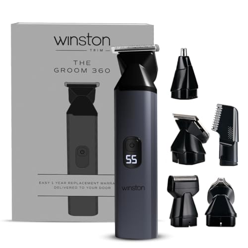 Winston All-in-One Full Body Trimmer for Men - Groom 360 | 6 in 1...