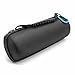 Produktbild vhbw Tasche Hülle Case kompatibel mit JBL Flip 1, 2, 3, 4 Bluetooth Lautsprecher Box - schwarz, mit Tragegurt