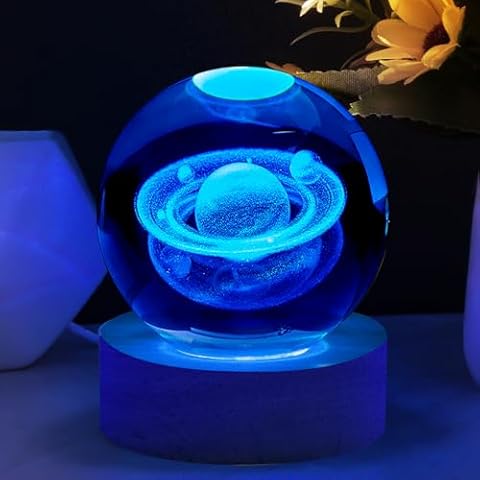 Vicloon Veilleuse Boule de Cristal 3D Cover