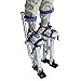 mitoharet Drywall Stilts 18-30Inch Adjustable Aluminum Tool Stilt for Painting Painter or Cleaning Silver