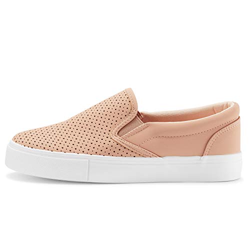 Image of JENN ARDOR Slip On Sneakers Women Comfortable Walking Slip On Shoes Women Memory Foam Womens Fashion Loafers for Women Casual Shoes for Women Flats