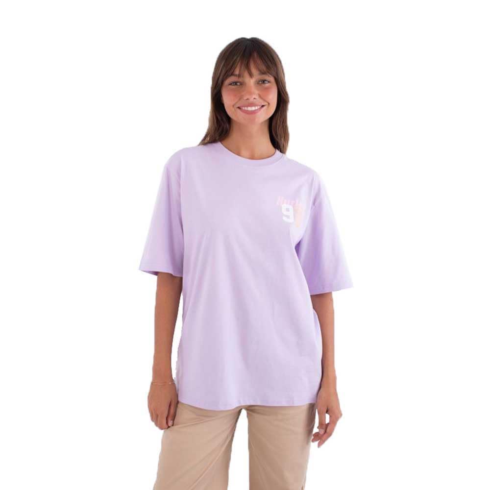 Hurley Womens Short Sleeve Beginning of an Era T-Shirt, Purple, S EU
